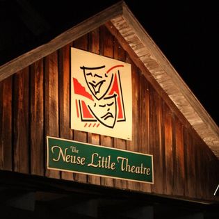 Photo of Neuse Little Theatre sign